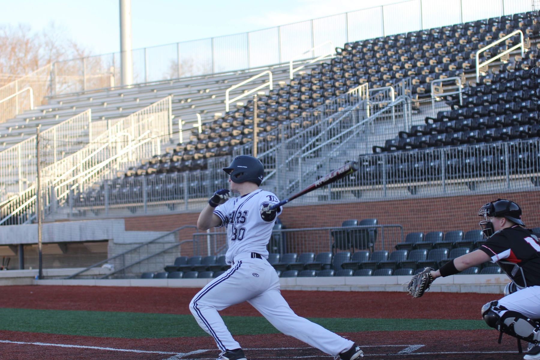 Dylan Voves batting