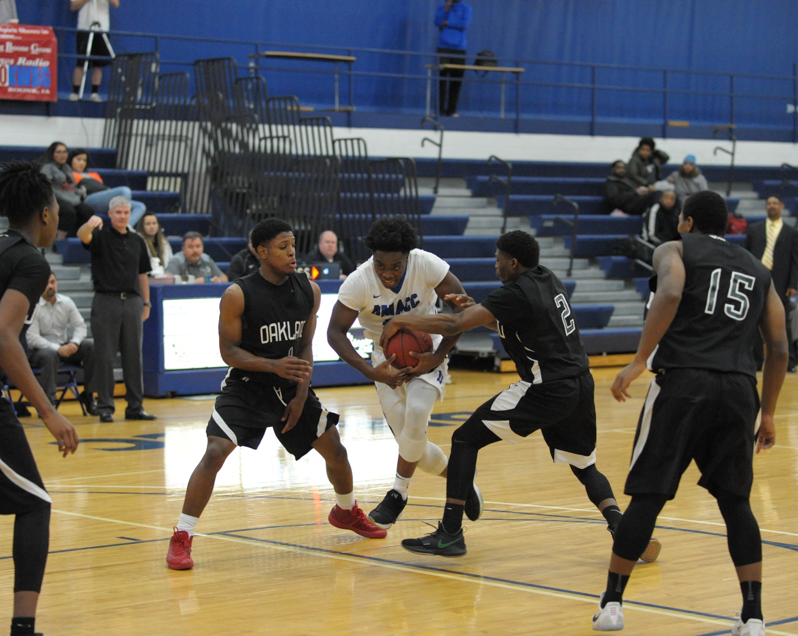 Higgins Leads DMACC Men's Basketball Team Past Southeast(NE), 85-80