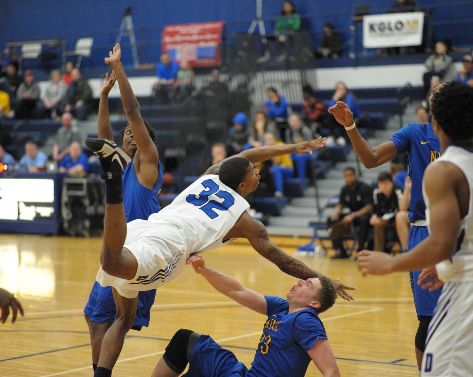 Balanced Scoring Lift's DMACC Men's Basketball Team Past NIACC