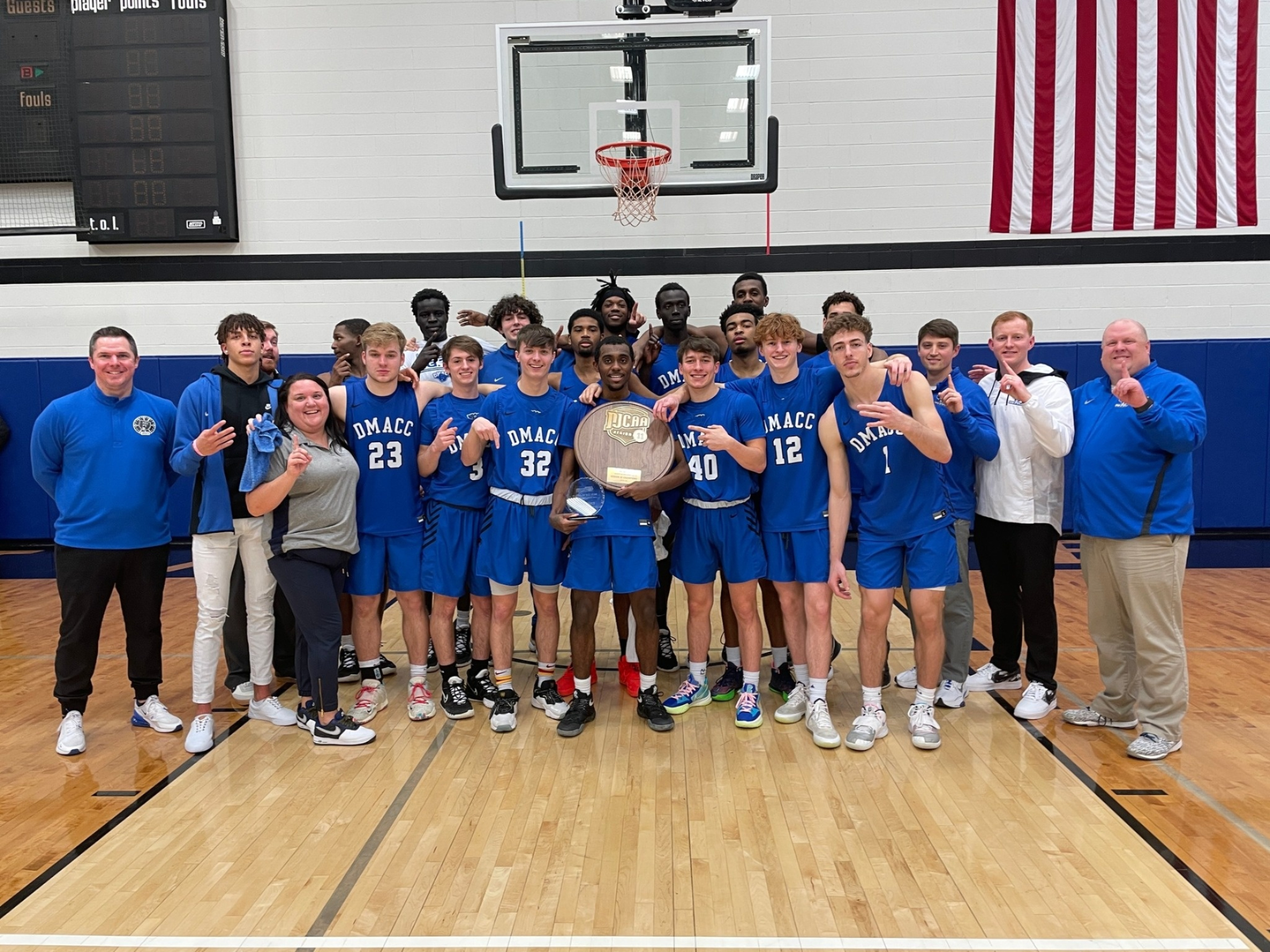 DMACC men's basketball team heads back to national tournament after winning Region XI championship