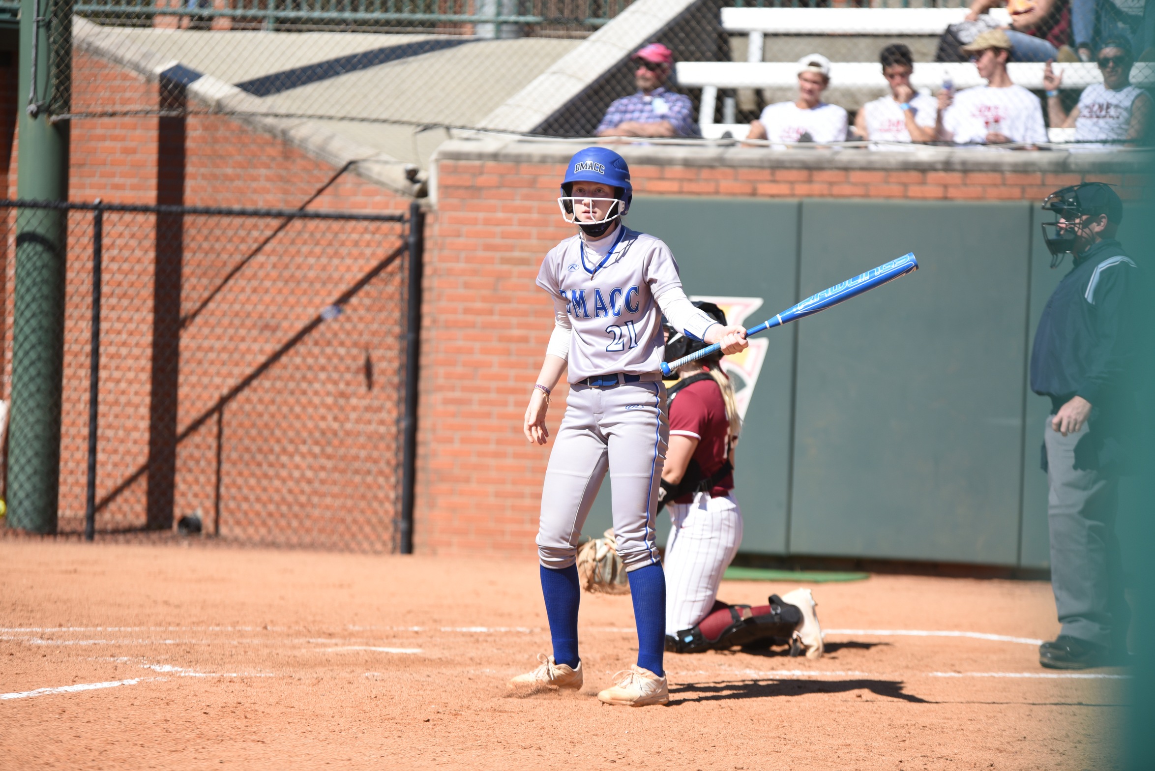 DMACC softball team drops doubleheader to Crowder
