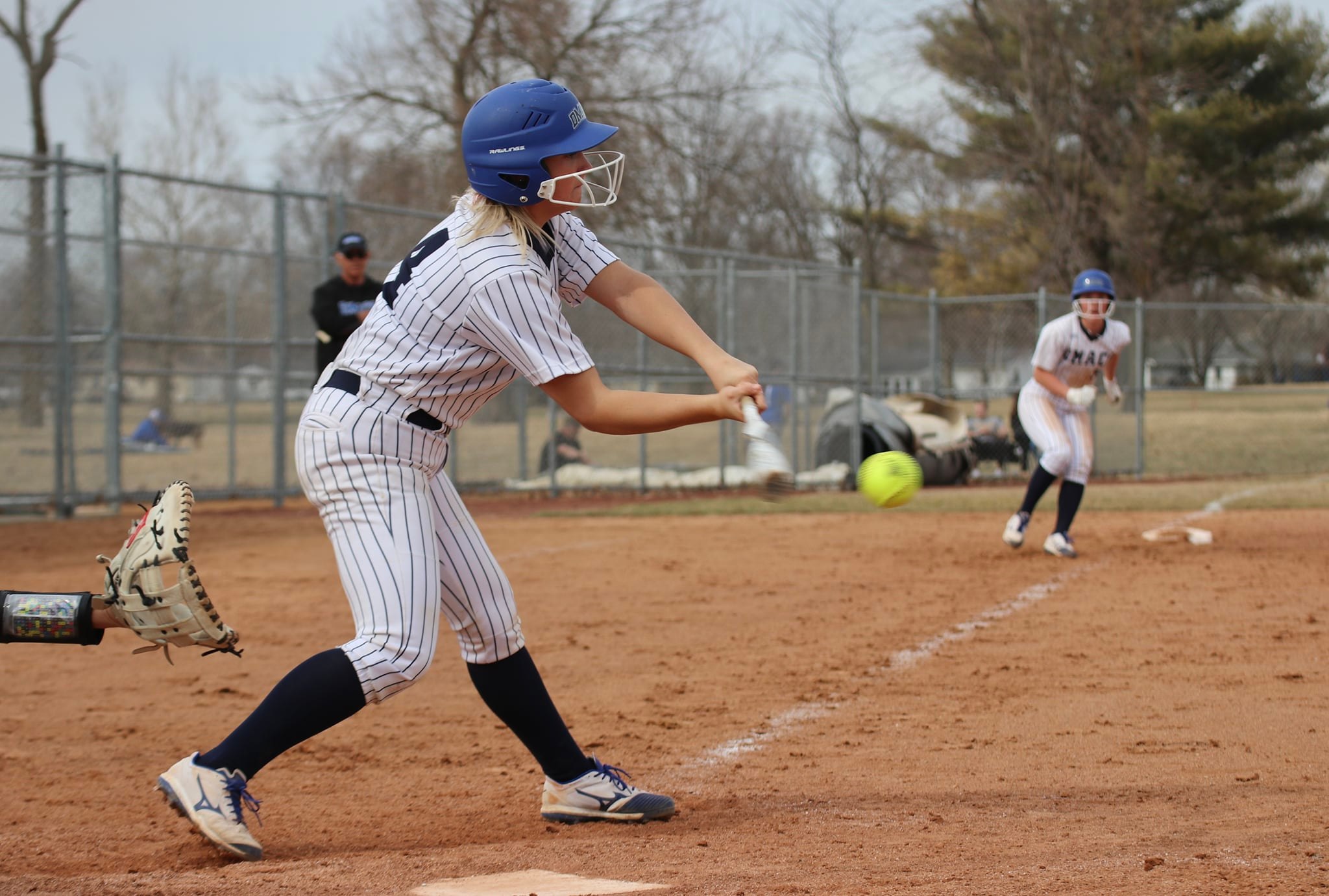 DMACC softball team takes twin bill from Kirkwood
