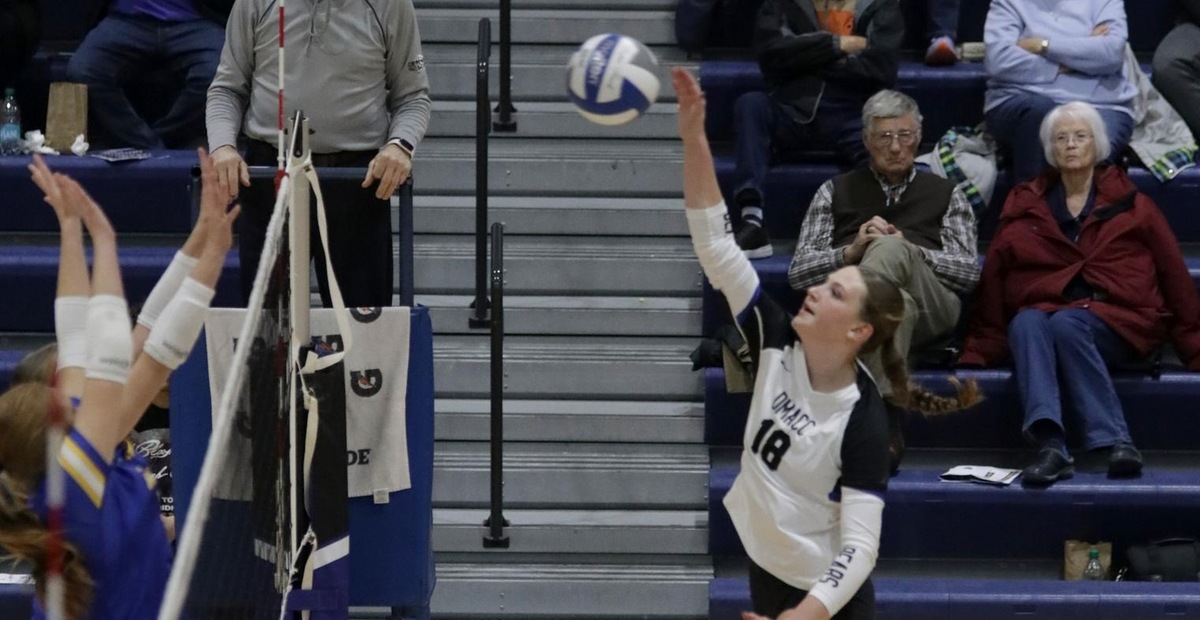 DMACC volleyball team closes regular season wit 3-1 win over NIACC